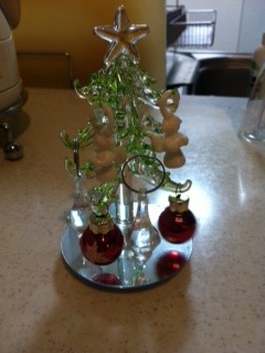 石川恵美さんたが大切にしていたお家のクリスマスツリー