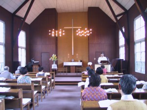 豊中教会礼拝