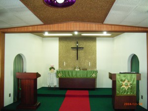 釧路教会礼拝堂